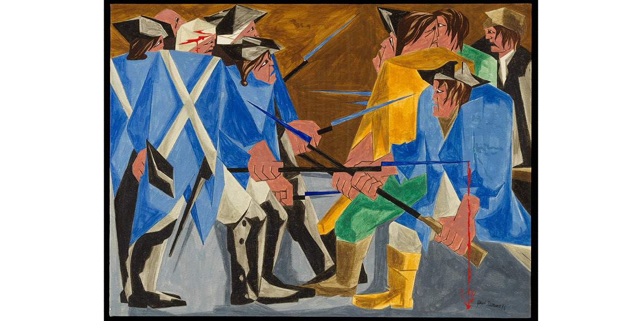Featured image for “Historic Jacob Lawrence Exhibition Leads to Discovery of Missing Painting”