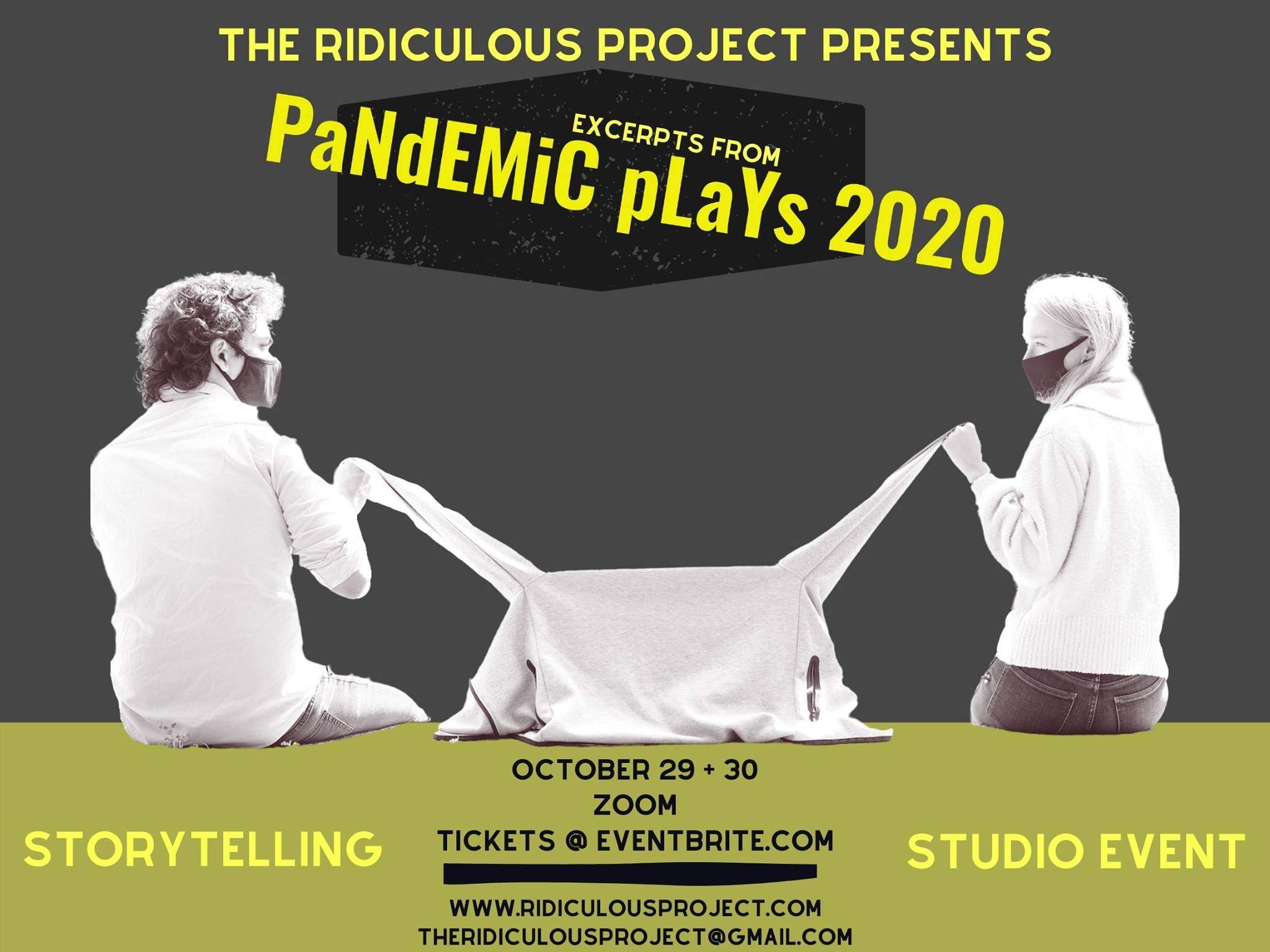 a poster for a pandemic play.