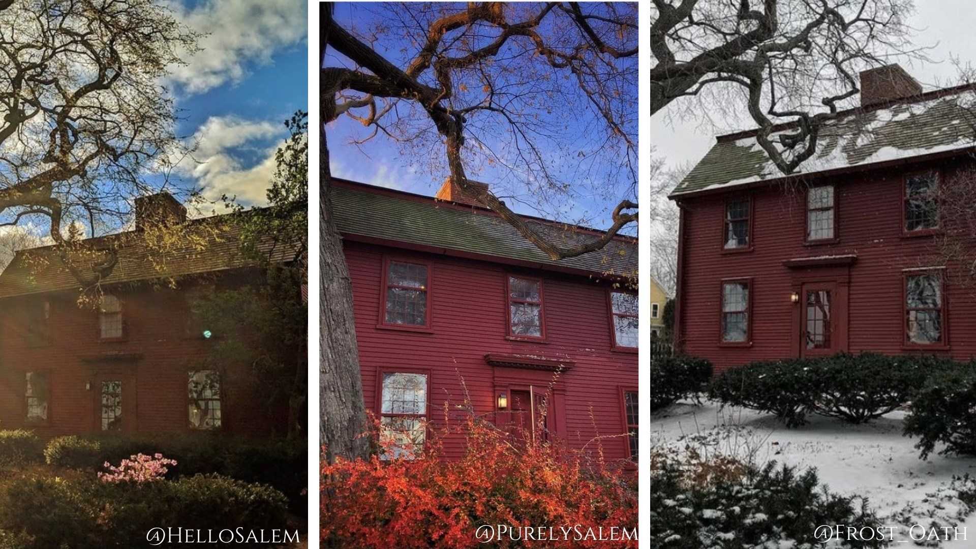 a collage of different houses.