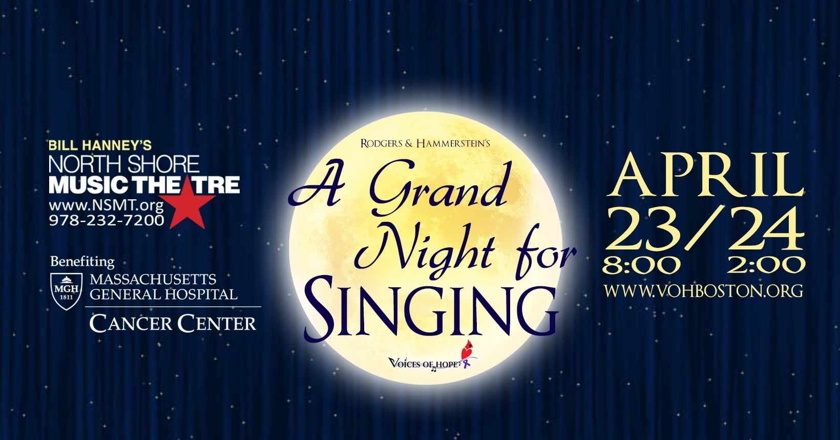 a grand night for singing.