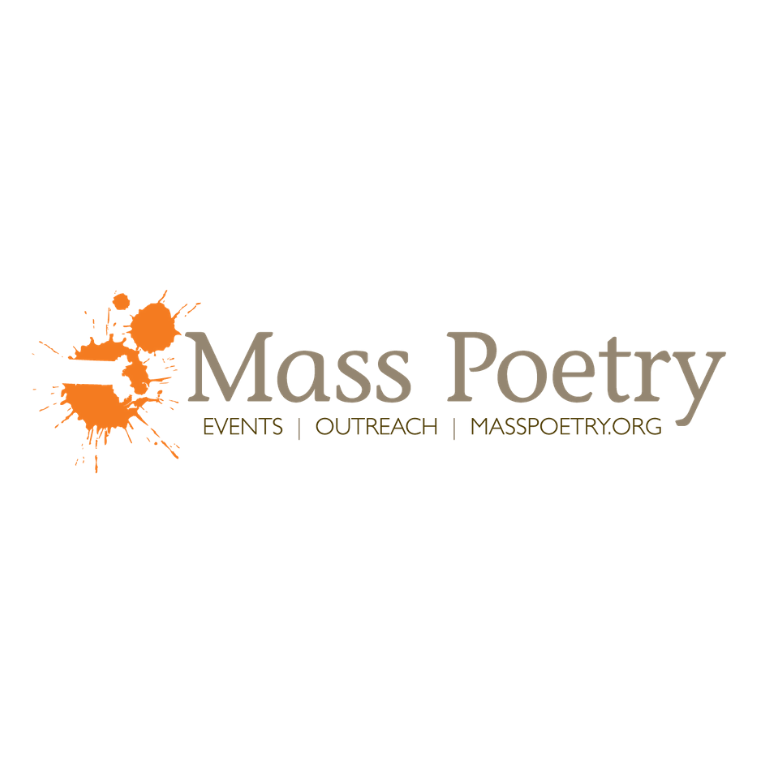 the logo for mass poetry events outreach.