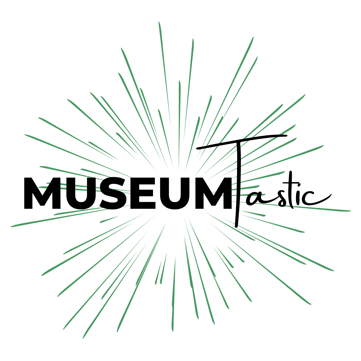 a black background with green lines in the middle.