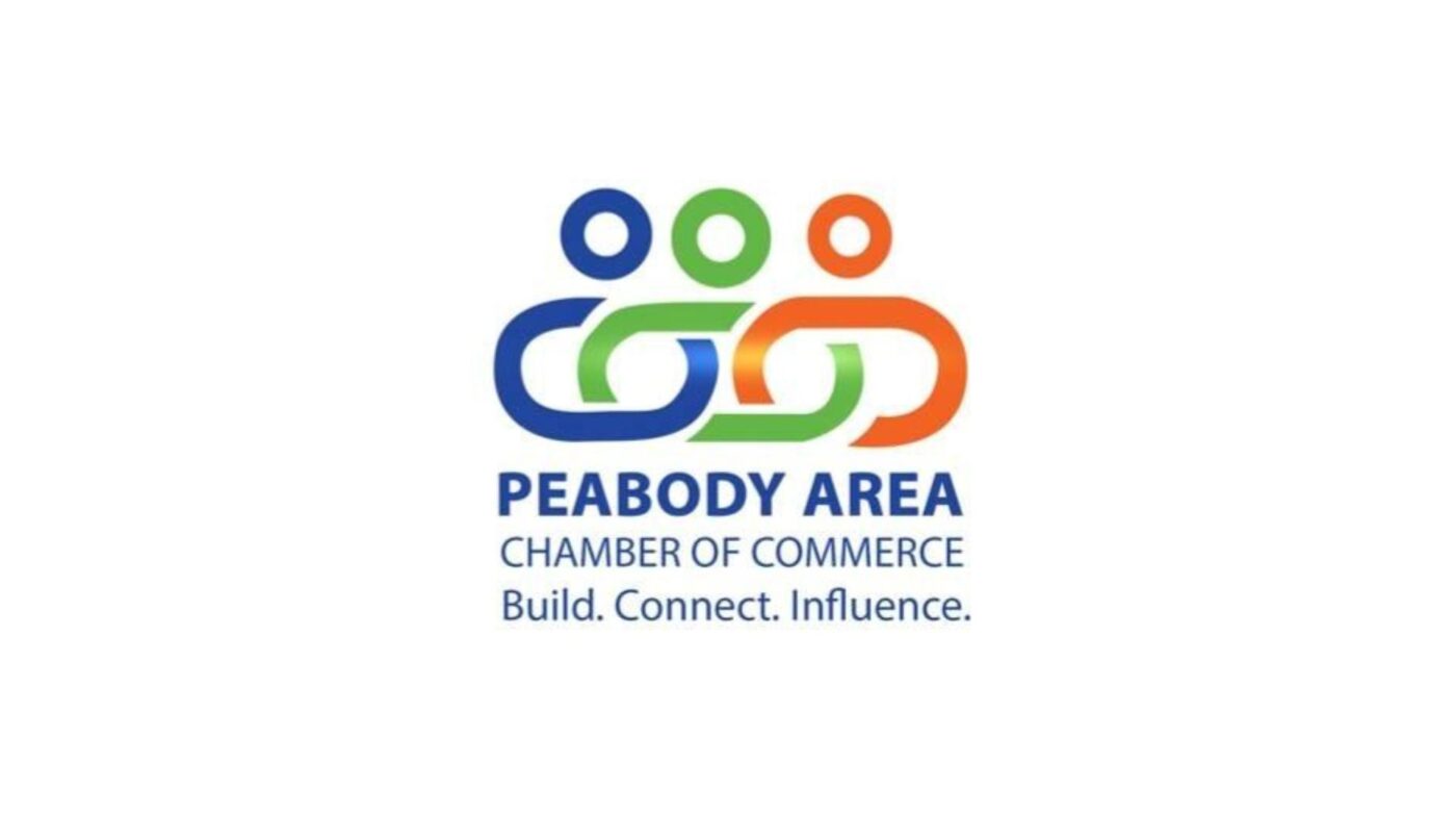 the peaboy area chamber of commerce logo.