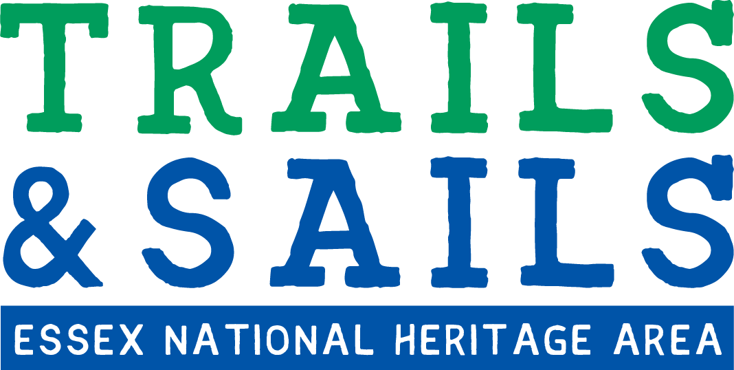 Trails and sails essex national heritage area logo