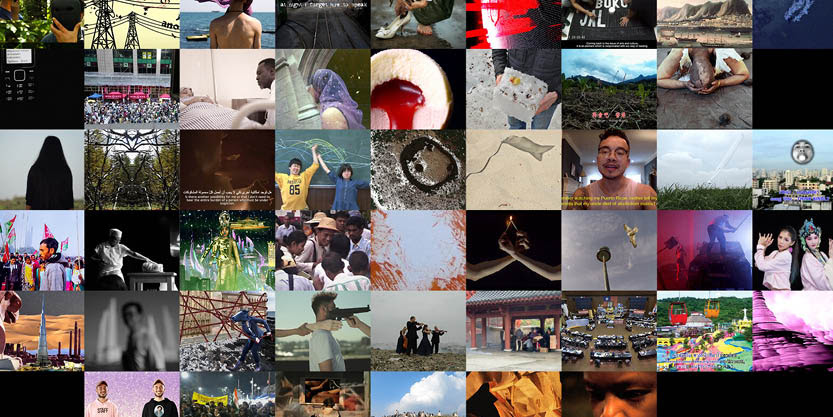 a collage of images of people and things.
