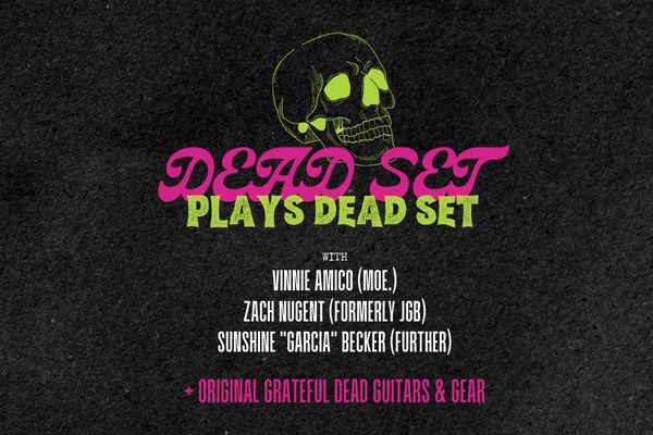 a poster for dead set plays dead set.