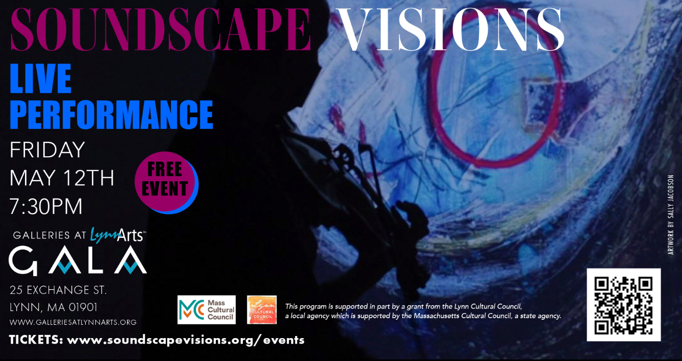 a poster for soundcape vision's live performance.