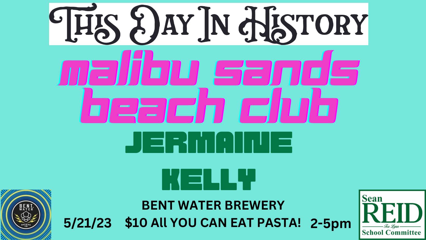 a poster advertising a miami beach club.