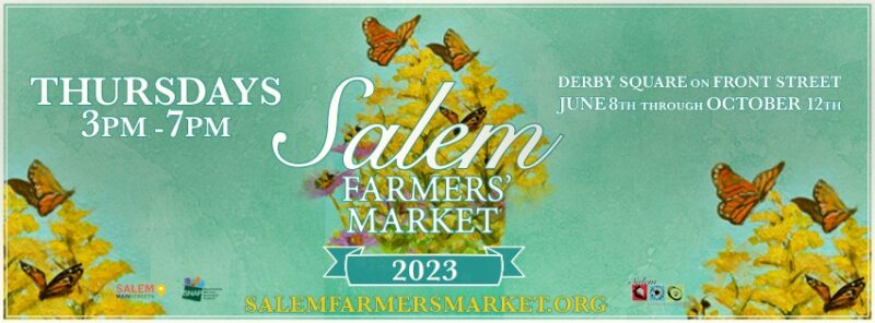 a poster for the salem farmers market.