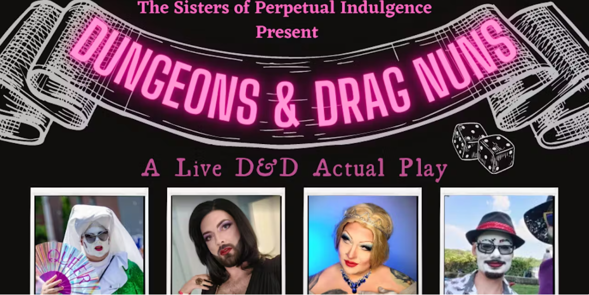 a flyer for a drag and drag party.