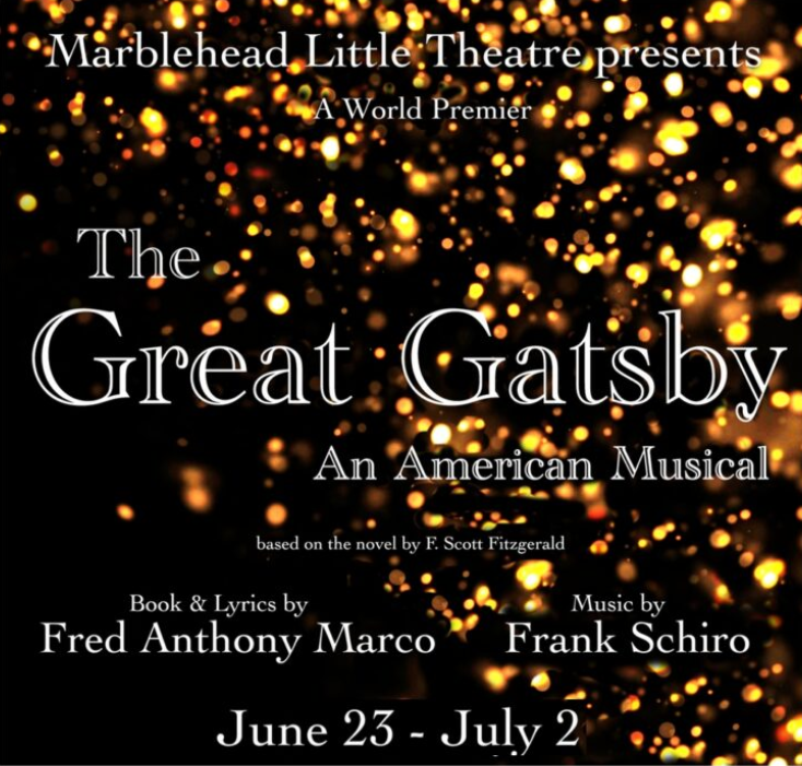 the great gatsby an american musical poster.