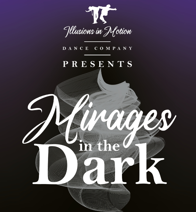 a poster for mirages in the dark.