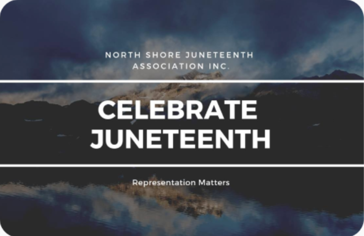 a photo of a mountain with the words celebrate juneteent.