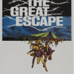 a movie poster for the great escape.