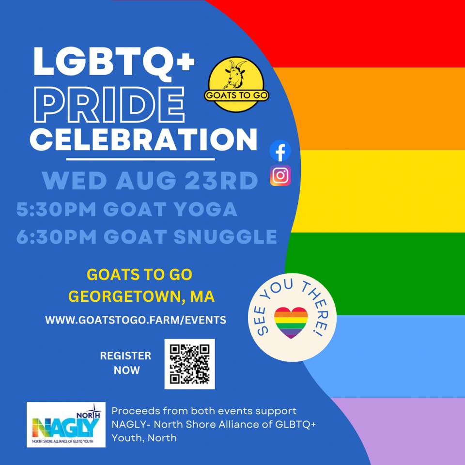 a poster for lgbt pride celebration.