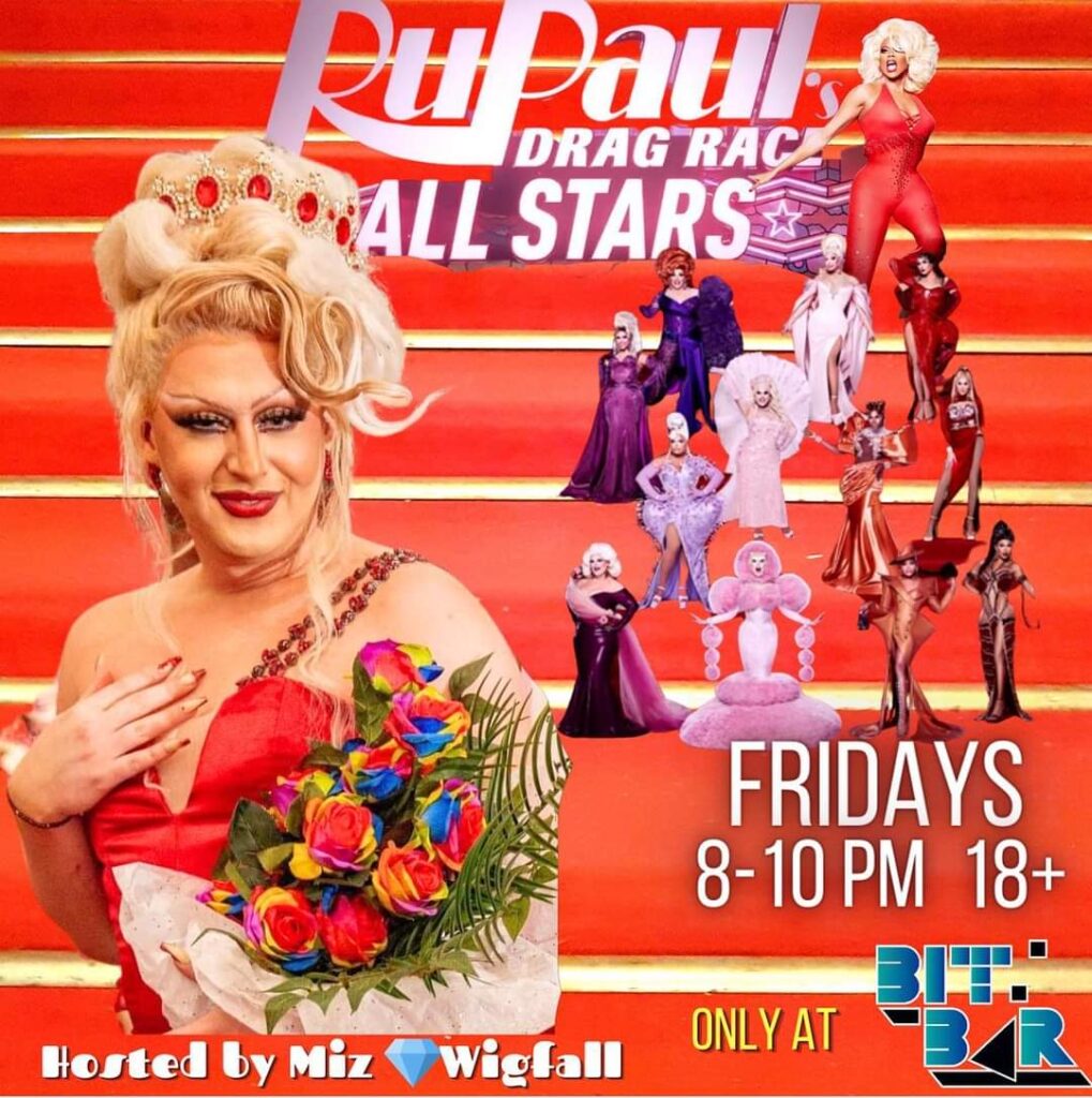 a poster for rupaul drag race all stars.