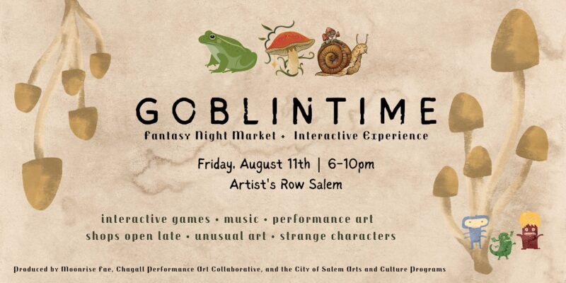 A flyer for goblintime.