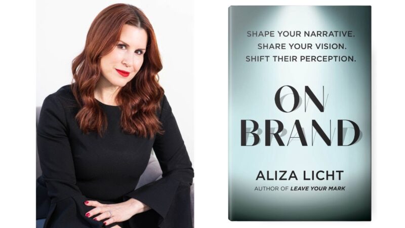 The cover of the book on brand by aliza light.