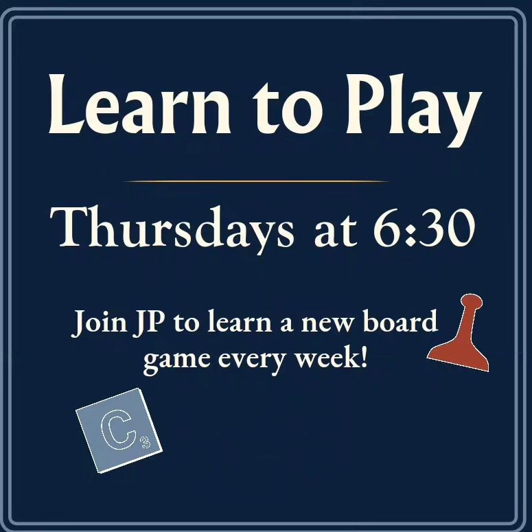 Learn to play thursdays at 6 pm.