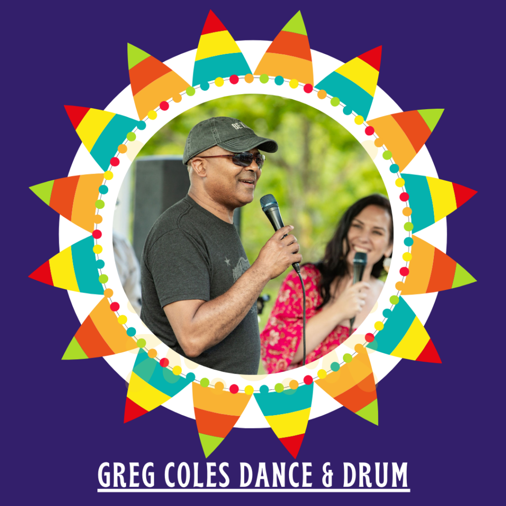 Greg coles Hispanic Heritage Month dance & drum.