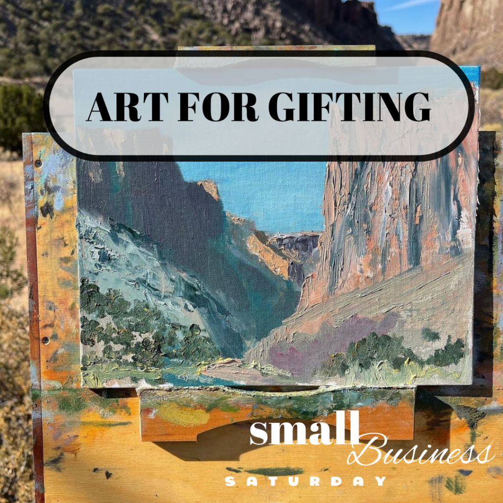 Art for gifting | small business saturday.