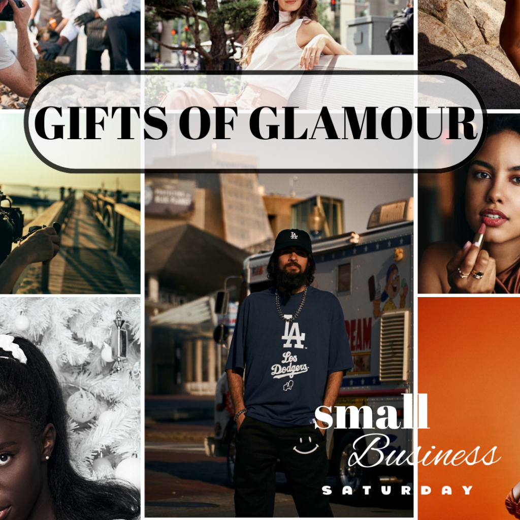 Gifts of glamour - small business saturday.
