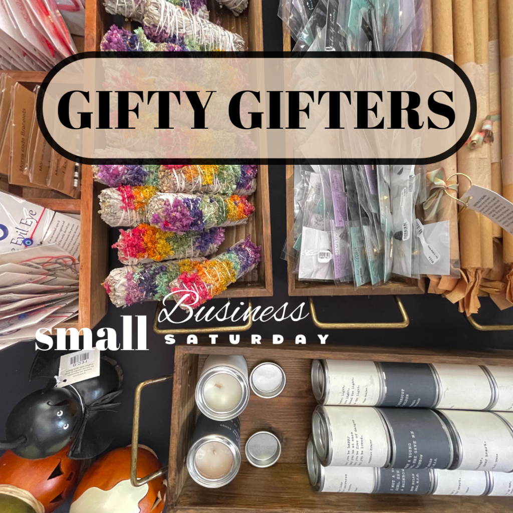 Small business saturday gift givers.