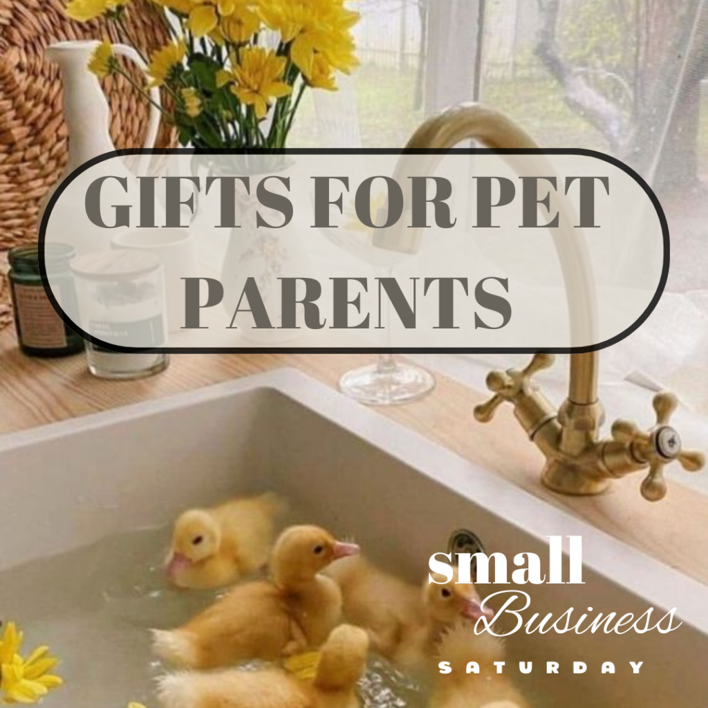 Shop Small Business Saturday for gifts for pet parents.