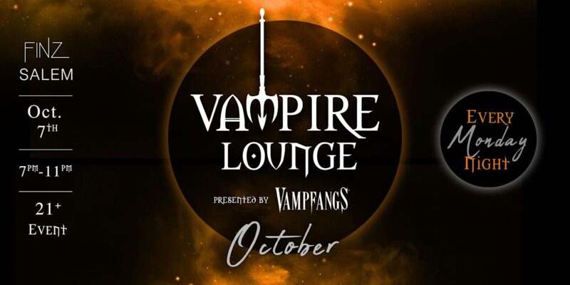 SEO Optimized October Vampire Lounge Flyer Promotion.