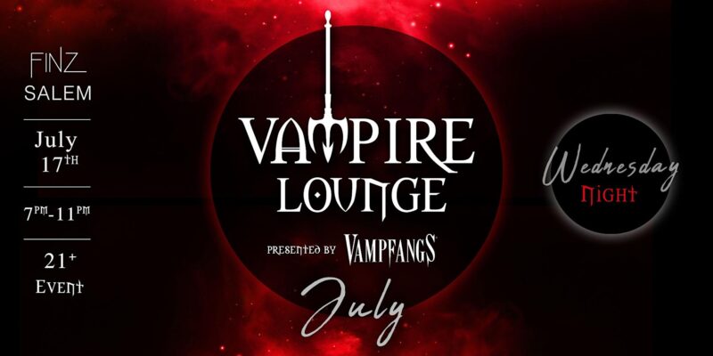 July Flyer for Vampire Lounge - SEO Marketing Specialist Edition