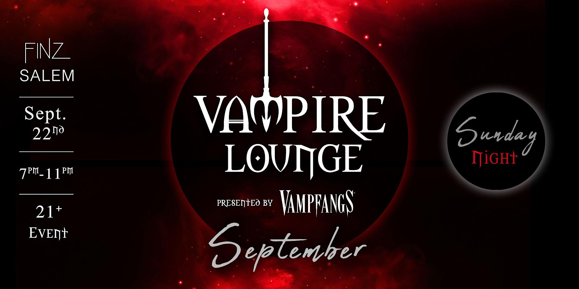 Optimize your wall with our captivating Vampire Lounge poster for September, a perfect blend of elegance and mystery. Ideal for all vampire & gothic-themed decor enthusiasts.