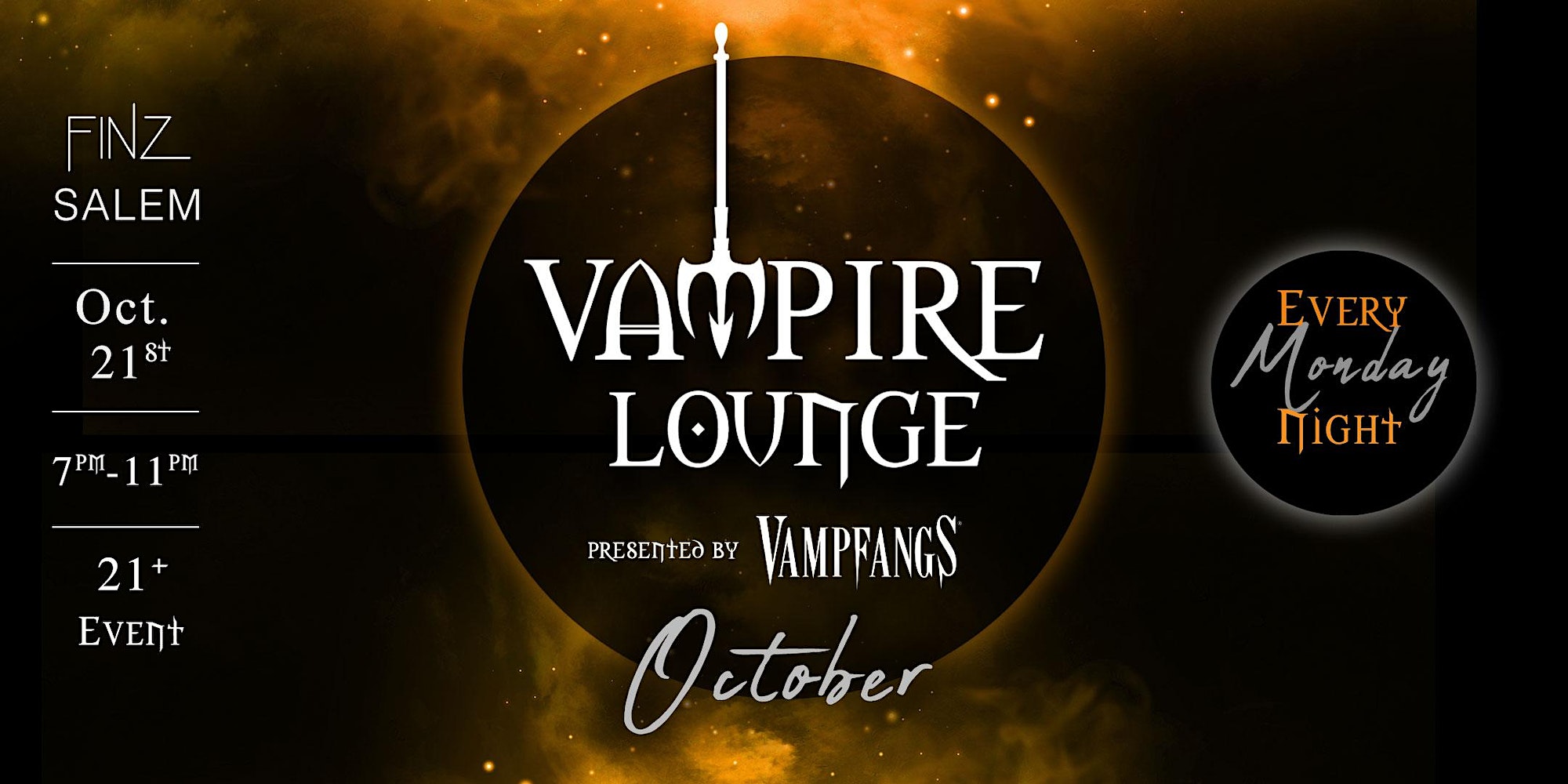 October at the Vampire Lounge - Buzzing Excitement for Spooky Fun.