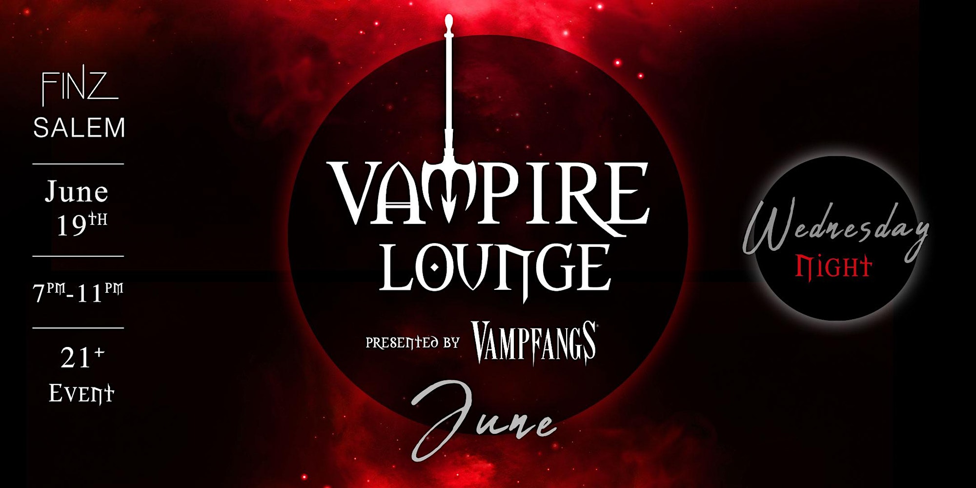 Experience the allure of a poster depicting a Vampire Lounge, dramatically set against an enchanting red backdrop. Perfect for enhancing intrigue and appealing to fans of the dark and nocturnal, this piece captures the essence of vampire lore. Great for SEO marketing, it effectively stimulates interest in those seeking unique lounge experiences.