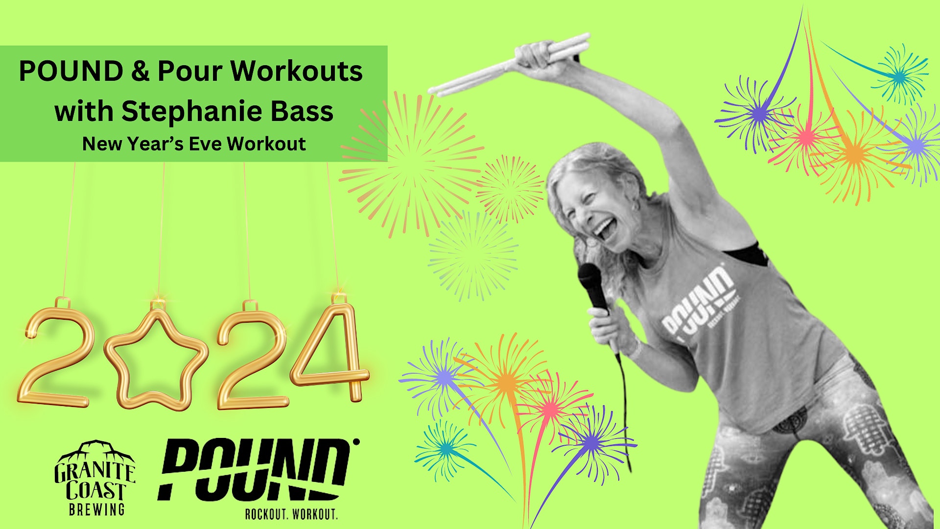 Experience dynamic exercise sessions with Stephanie Bass through Pound & Four workouts.