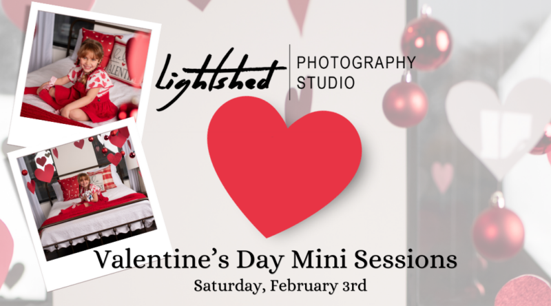 Optimize your Valentine's Day with our mini sessions.
