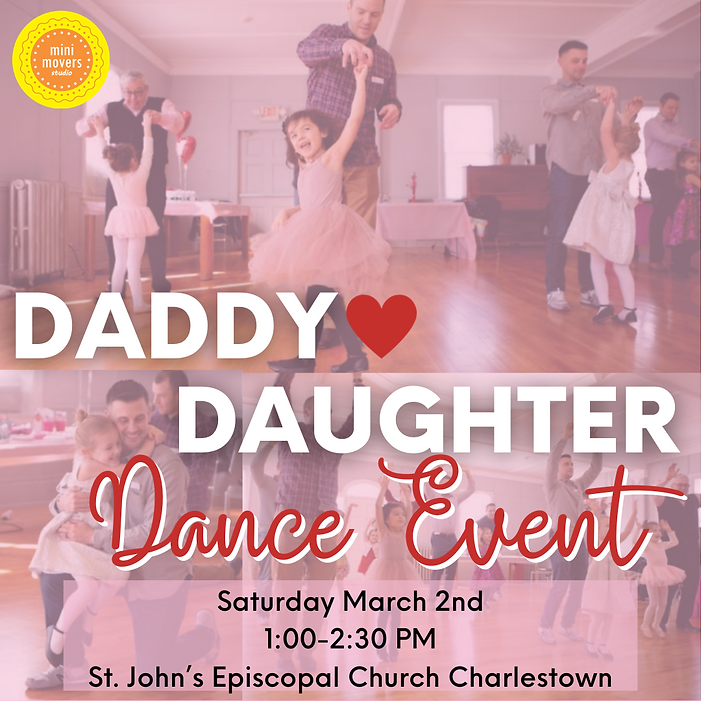 Flyer for Father-Daughter Dance Event