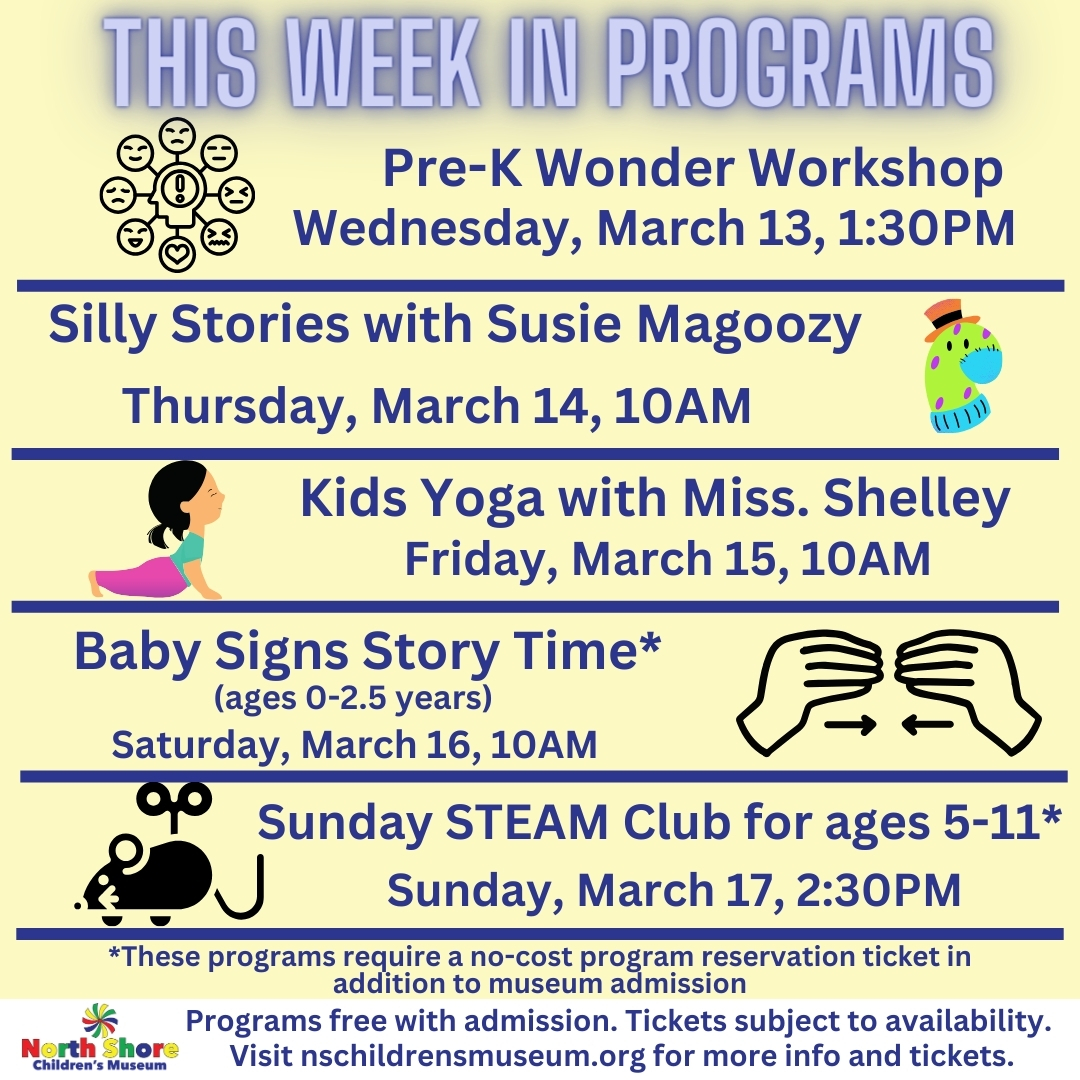 This Week's Program Schedule Flyer