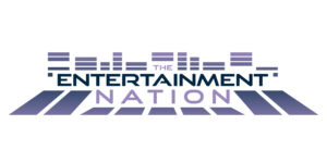 The logo of Entertainment Nation.