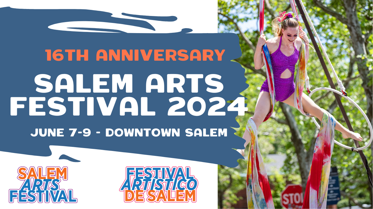 Check out the 16th annual Salem Arts Festival Poster - a must-see for art enthusiasts this year.