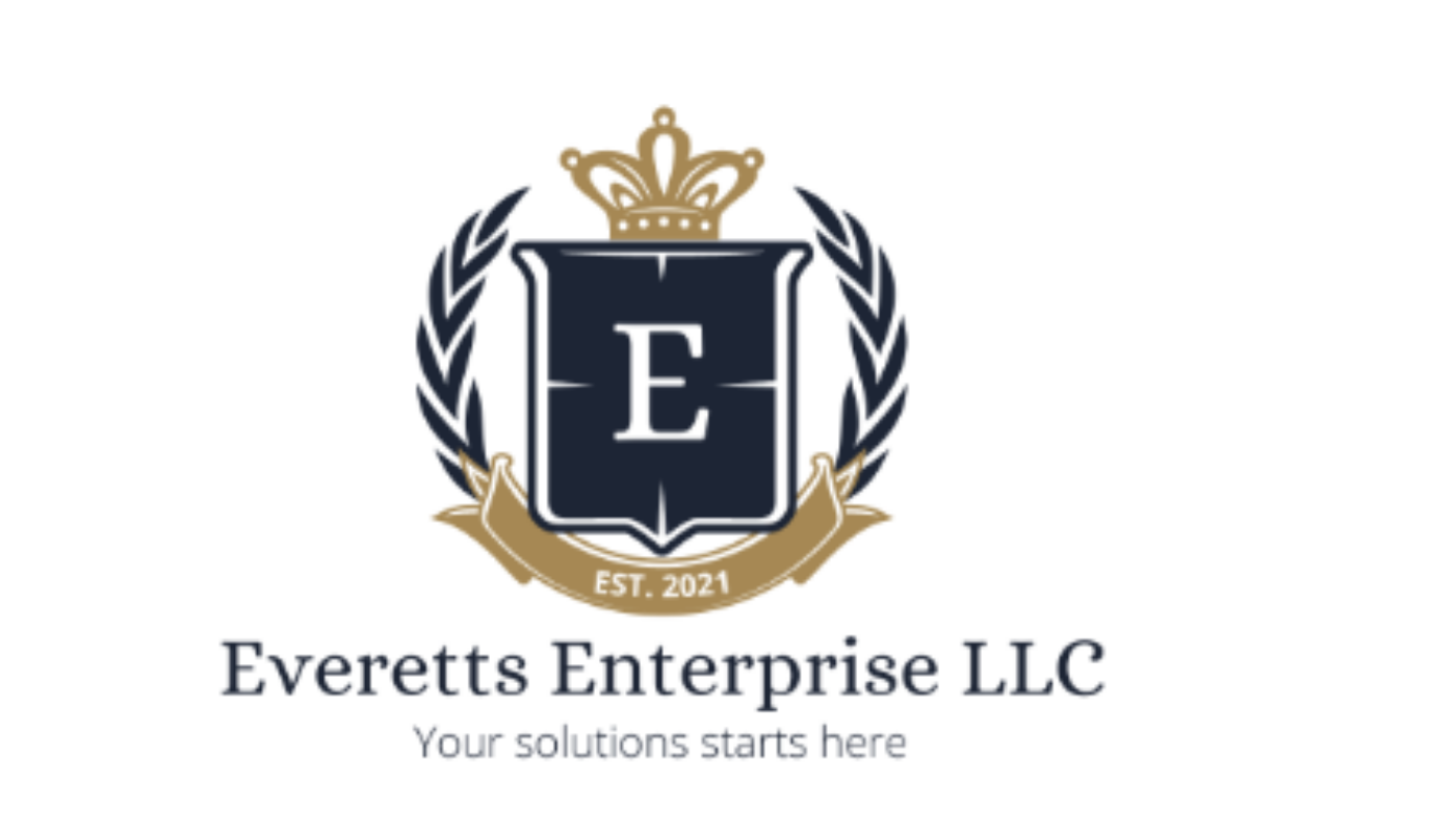 As an SEO expert, I would rewrite it as: "Logo of Evertts Enterprise LLC.