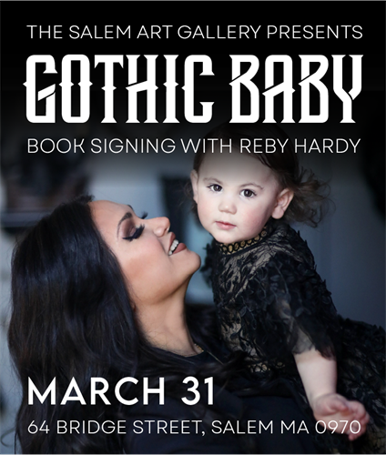 Don't miss out on our upcoming book signing event, "Gothic Baby" at the Salem Art Gallery! Join us for an exciting meet and greet with the author. This unique gathering shines a spotlight on a touching story of a woman and child set against an enchanting gothic backdrop. Bring along your copies for signing and make this literary journey even more memorable!