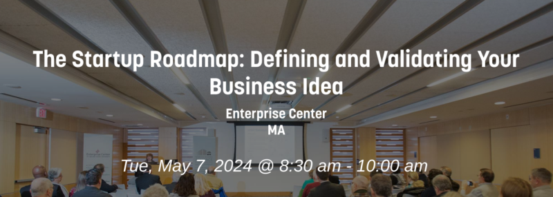 Professionals in the business world are invited to check out a seminar about understanding and testing startup concepts at the Enterprise Center, MA. This resourceful learning experience could help you turn your innovative ideas into successful ventures!