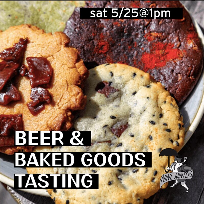 Join us on Saturday, May 25 at 1pm for a delectable afternoon as we host our Beer and Baked Goodies Tasting Event! Get ready to savor the delicious amalgamation of thirst-quenching beers and oven-fresh delights. Don't miss out – mark your calendars now! Get a sneak peek from the images of cookies included here. See you there!