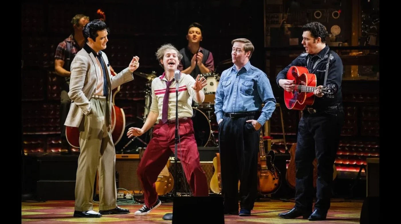 Featured image for “Rock ‘n’ Roll Legends Come Alive in ‘Million Dollar Quartet’ at North Shore Music Theatre”