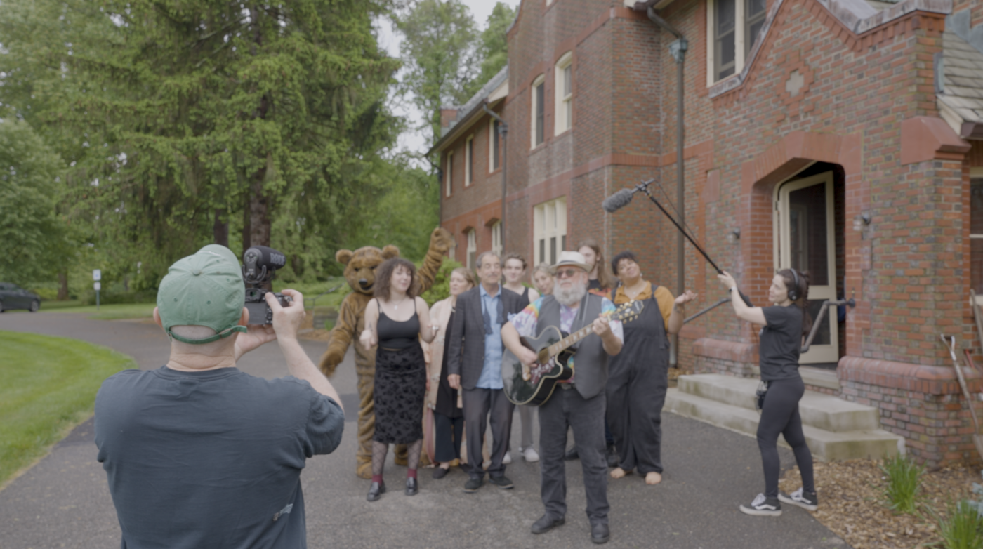Featured image for “Salem State Professors Premiere Comedy Murder Mystery Film “MFA: The Terminal Degree””