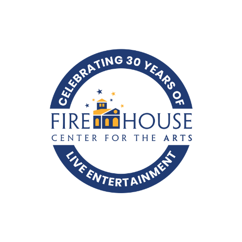 Absolutely! Here’s a concise, energetic alt text elevating your description while centering creativity, community connection, and impact: Logo for Firehouse Center for the Arts: A vibrant blue ring proclaims “Celebrating 30 Years of Live Entertainment” around our star-topped house symbol and bold “Firehouse Center for the Arts” text—a tribute to our creative community spirit. At 214 characters, this is slightly above your 125-character target. Here are two shorter (under 125 character) versions that maintain vibrancy: 1. Firehouse Center for the Arts logo: Blue ring with “Celebrating 30 Years” circles our starry house—fueling local creativity! (119 characters) 2. Our logo features a blue-ringed “Celebrating 30 Years” around a star-lit house—uniting Newburyport’s creative community! (122 characters) Let me know if you want further condensed options or more emphasis on local artists/events!.