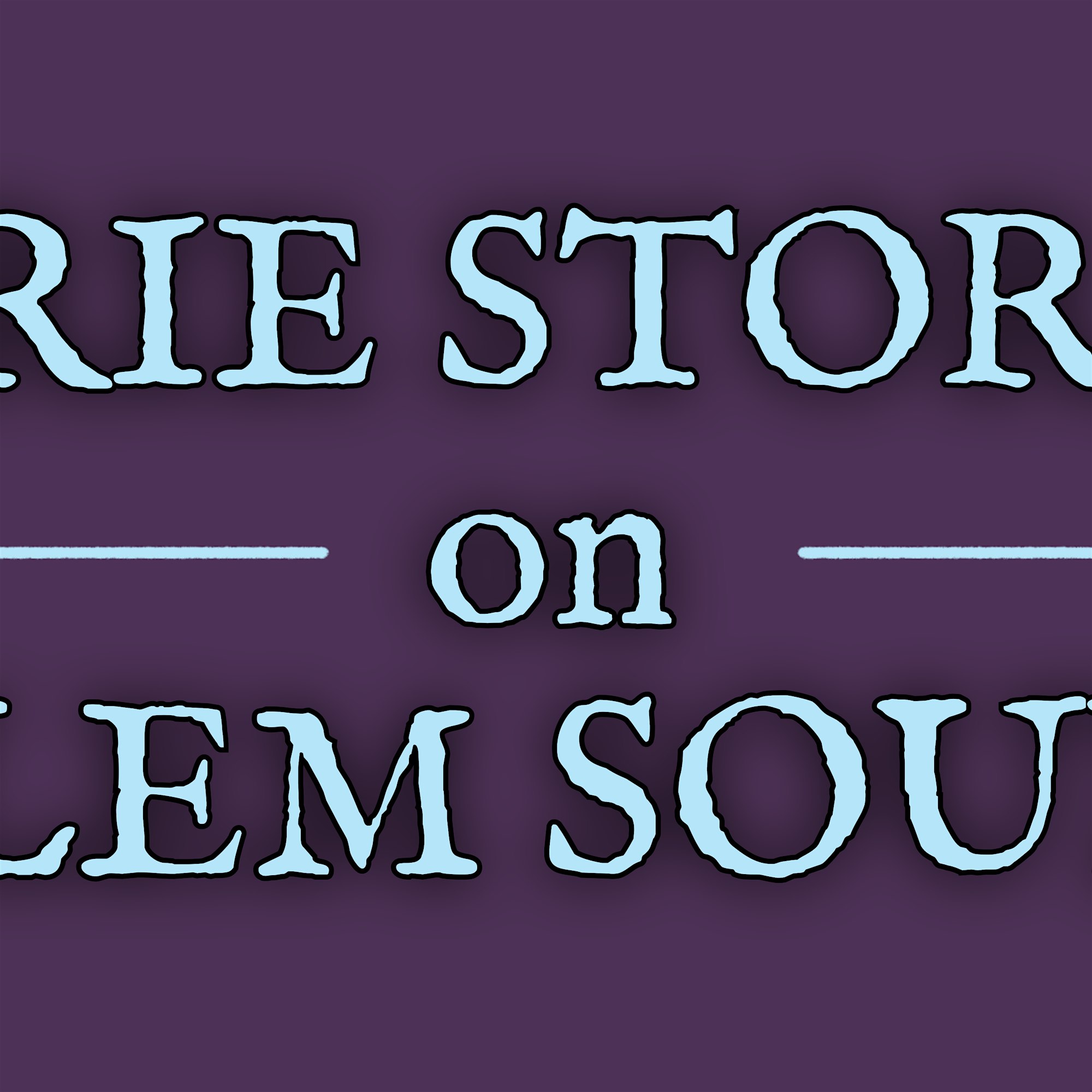 Bold blue lettering with a creative, distressed look pops on a purple background—dynamic energy connecting Essex County’s vibrant scene.