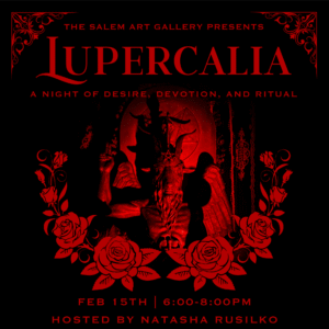 Lupercalia ritual event in Salem, Massachusetts for Valentine's weekend 2026