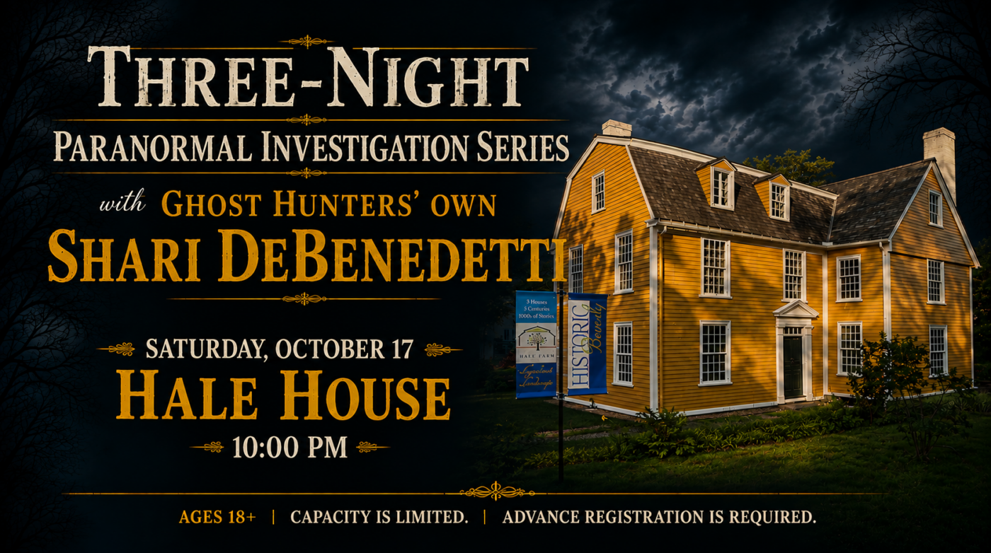 Featured image for “10:00pm Hale House Paranormal Investigation Ticket”