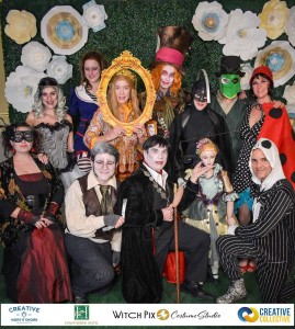 Burtonesque Masquerade Ball Photobooth by Witch Pix